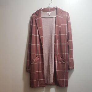 Maurices Pink Textured Blazer